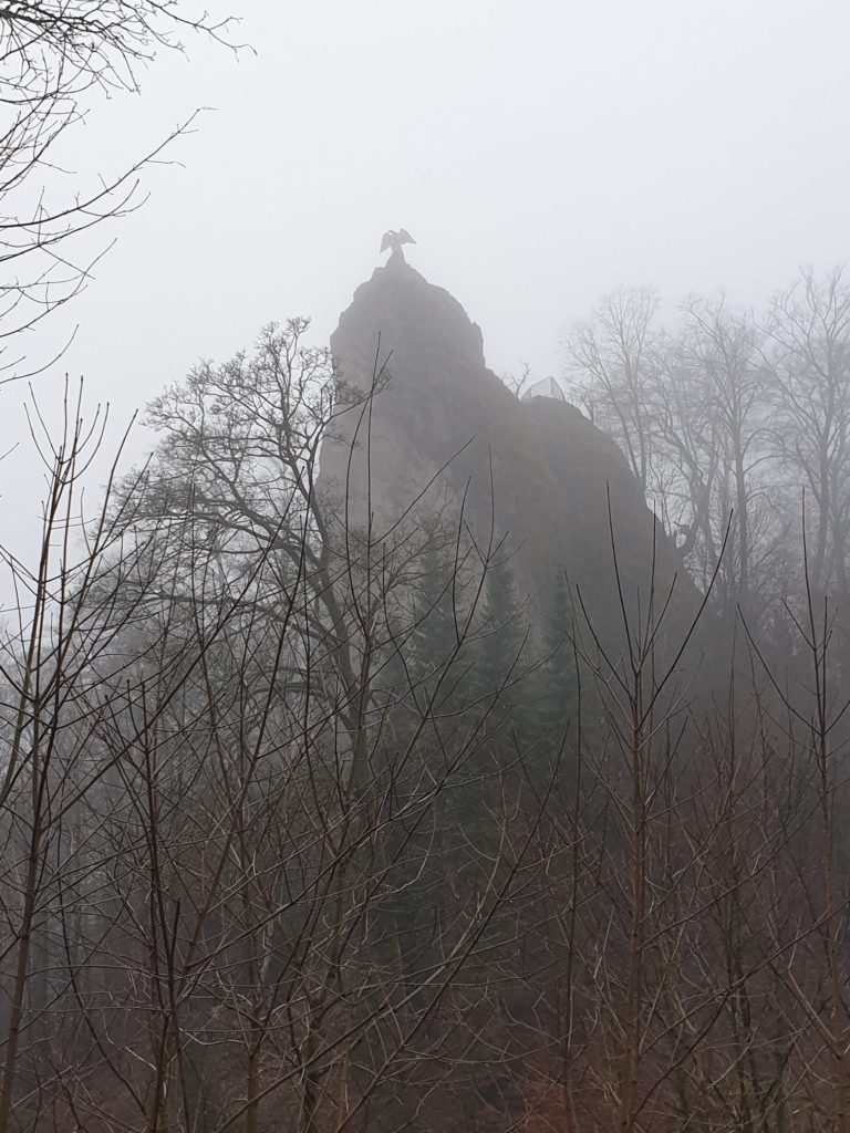 Hübichenstein im Nebel